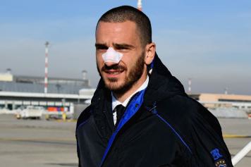 بونوچی با وجود مصدومیت در پلی آف بازی میکند