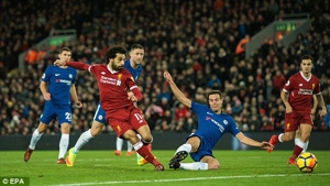 لیورپول 1 - 1 چلسی؛ به "صلاح" همه!