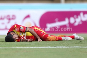 بازیکن بدشانس فولاد، غایب دیدار با تراکتور