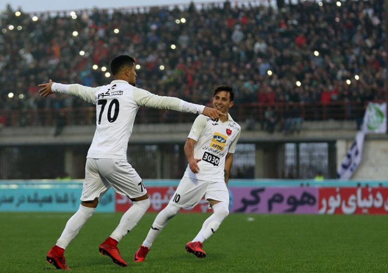 قاضی – علیپور، خط حمله منتخب نیم فصل