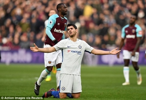 شکست غیرمنتظره چلسی در زمین وستهام