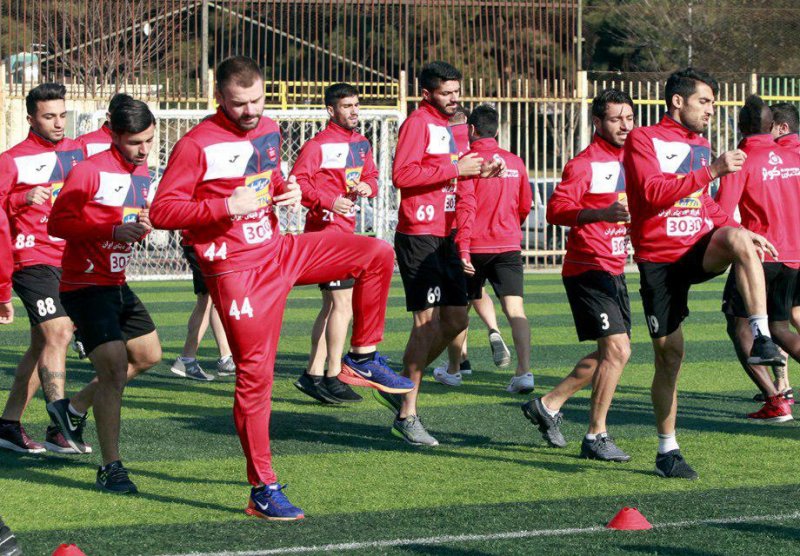 استارت تمرین پرسپولیس برای یکچهارم