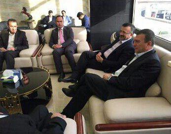 نشست داورزنی با استاندار کربلا