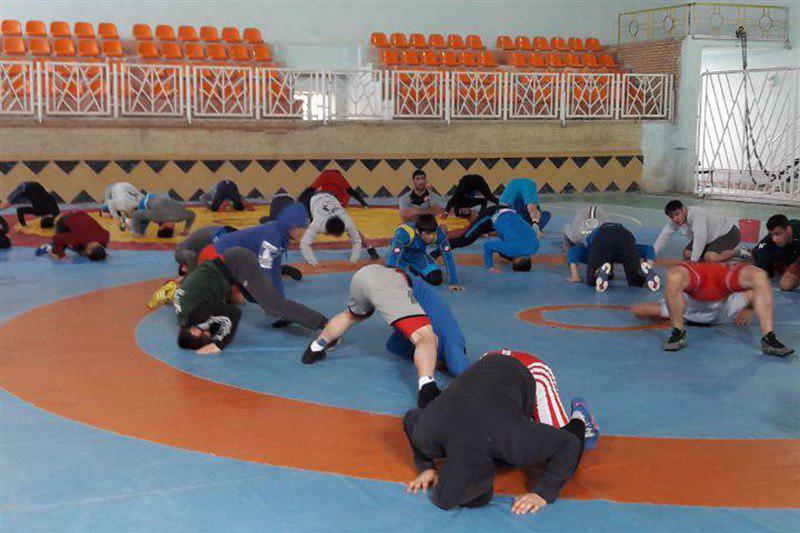 کمپ تمرینی کشتی‌گیران پاکستانی در ایران