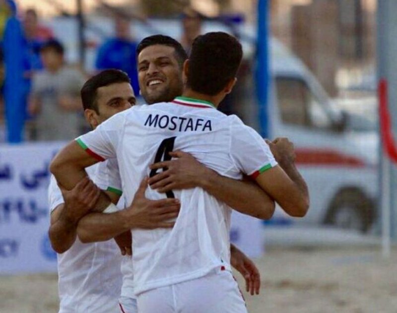 برتری ملی پوشان ساحلی ایران برابر آذربایجان