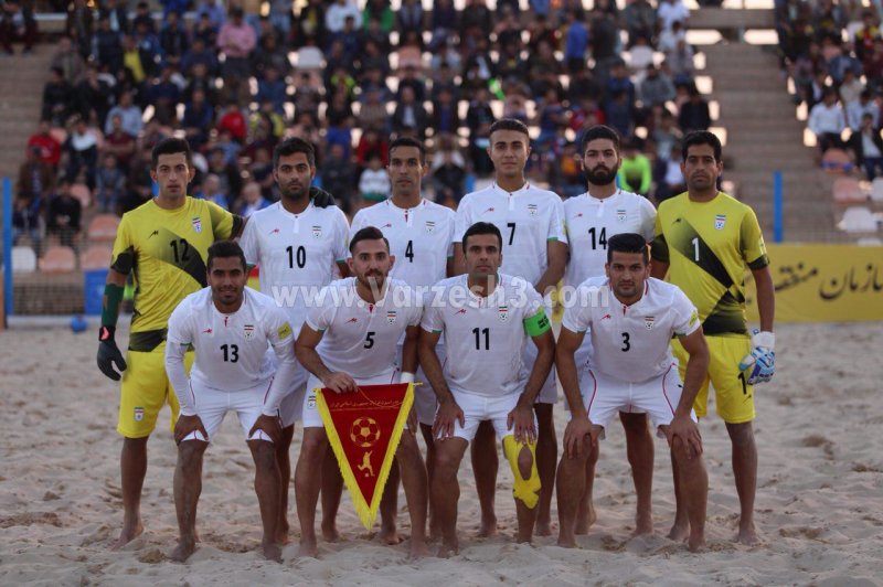 اردوی ملی پوشان ساحلی ایران در پرتغال