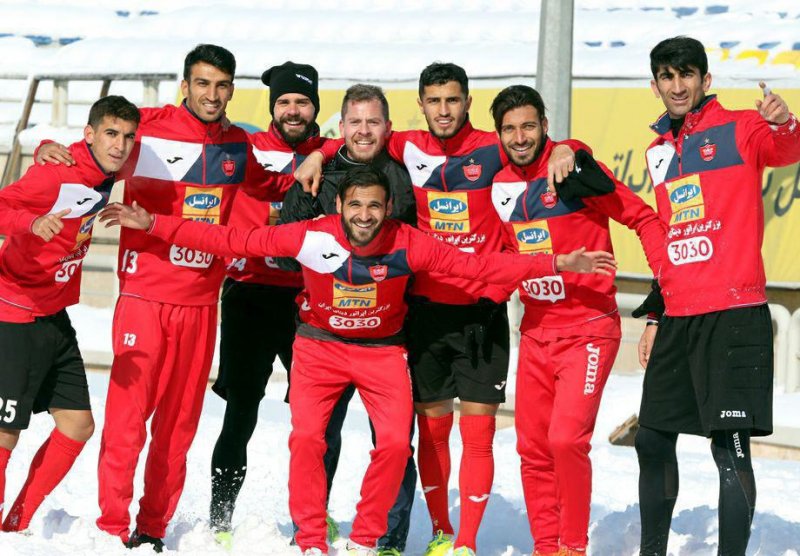 تلاش صد نفره برای تمرین پرسپولیس