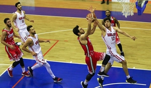 مهرام، برنده میلیمتری دیدار چهارم نیمه نهایی بسکتبال