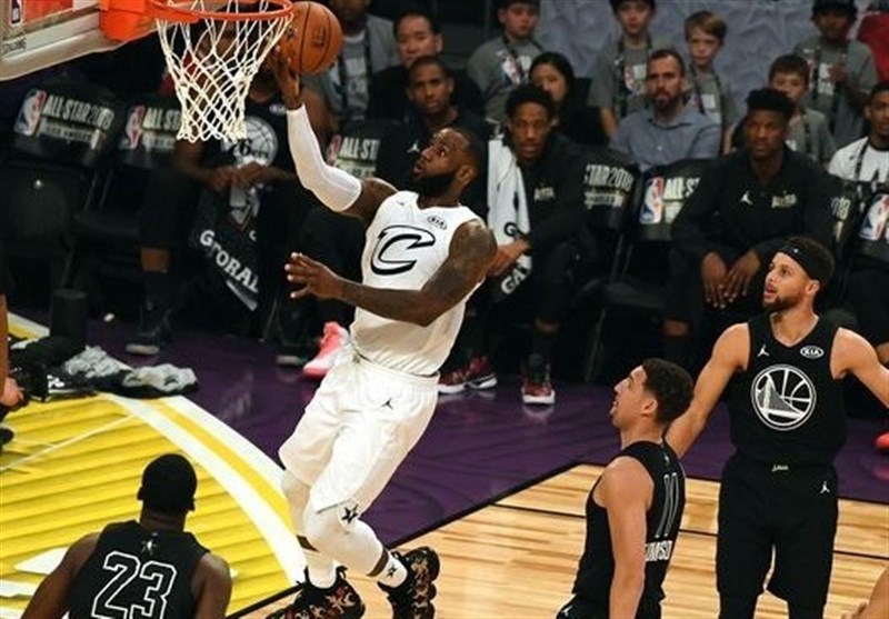 لیگ NBA| پیروزی کاوز با درخشش جیمز