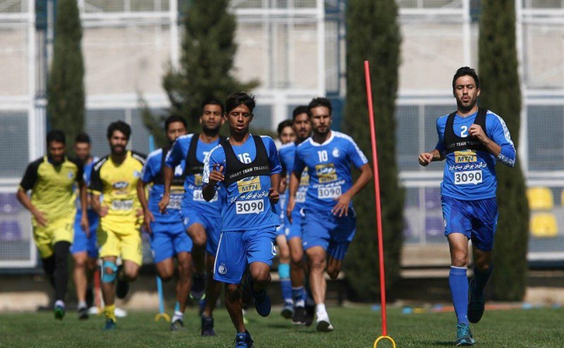 ملی‌پوشان استقلال به تمرین آخر نرسیدند