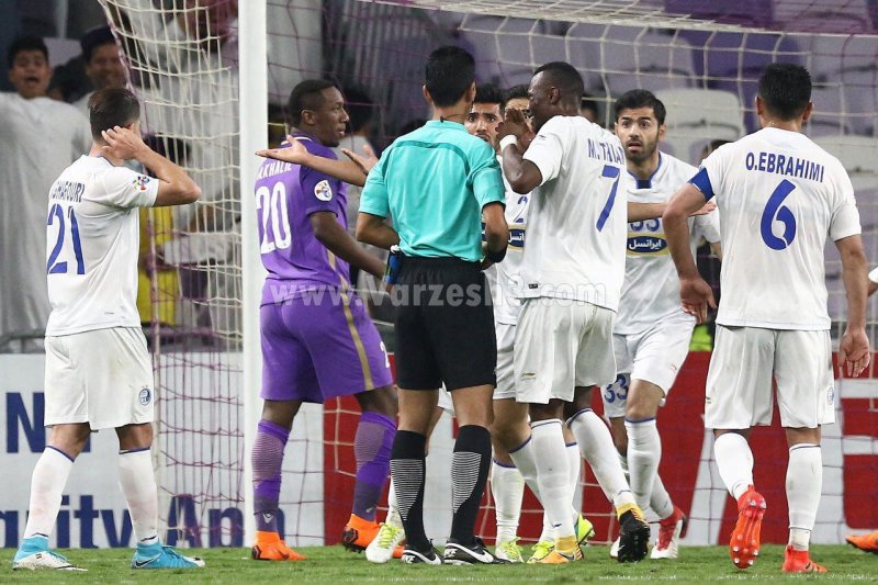 جریمه دو هزار دلاری استقلال برابر العین