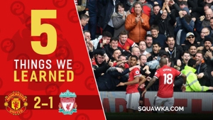 5 نکته‌ از شکست قرمز‌های آنفیلد مقابل شیاطین سرخ