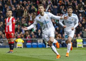 رئال مادرید 6-3 خیرونا: تمرین گلزنی رونالدو به بونو