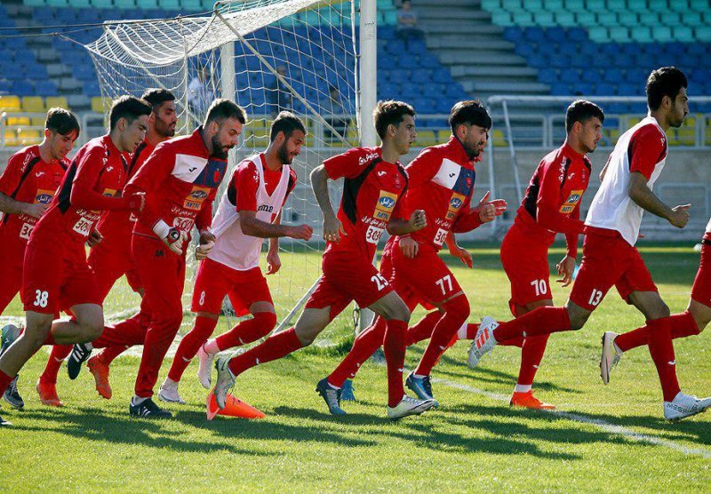 گزارش تمرین پرسپولیس
