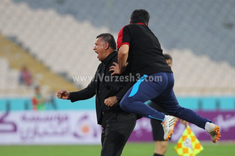 تحریک هواداران پرسپولیس توسط غلامپور