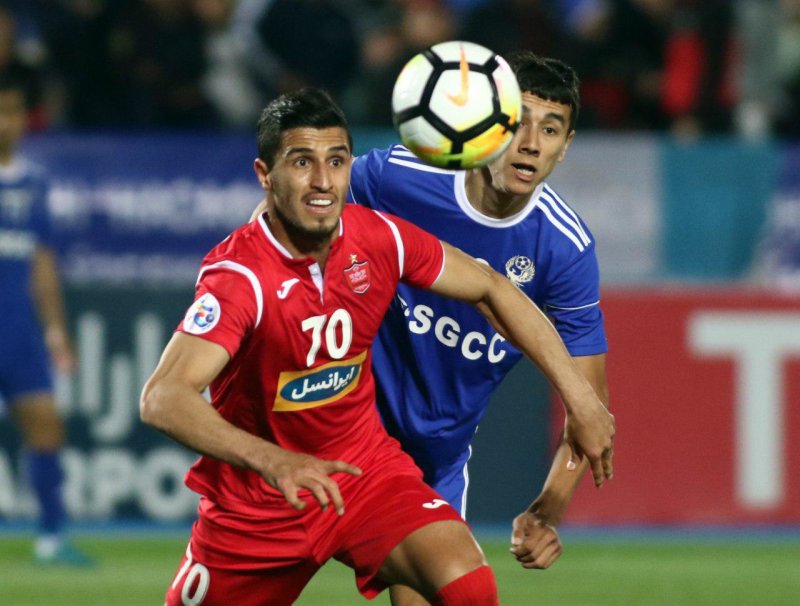 نسف قارشی 0- پرسپولیس 0؛ صعود سرخ در سیزدهبدر