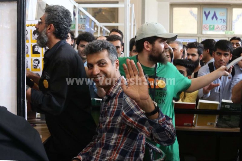 حضور فردوسیپور در کتابفروشیهای نشرچشمه