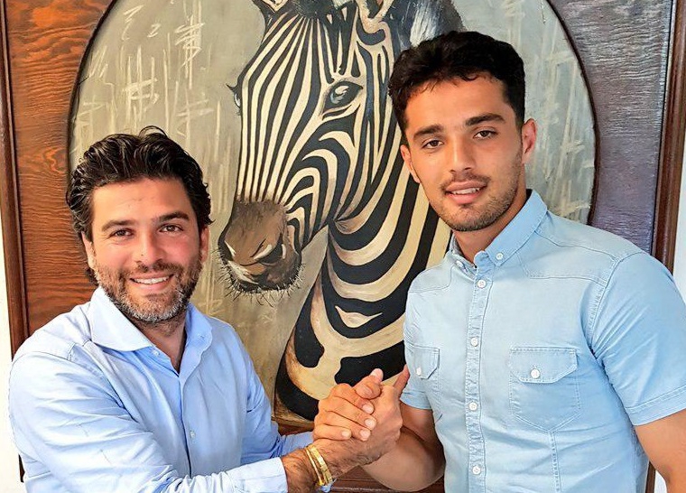 امید نورافکن همبازی کاوه و قلیزاده در شارلروا