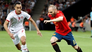 تونس 0 - 1 اسپانیا؛ پیروزی میلیمتری لاروخا