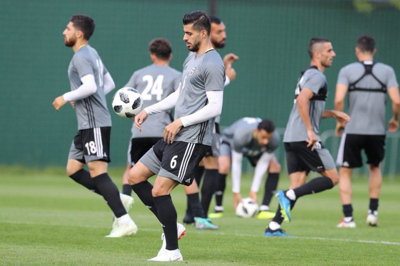 تمرین تیم ملی با 6 لژیونر