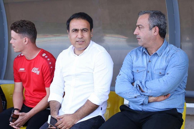دیدار مهدی مهدوی کیا با پرسپولیسی‌ها در کاظمی