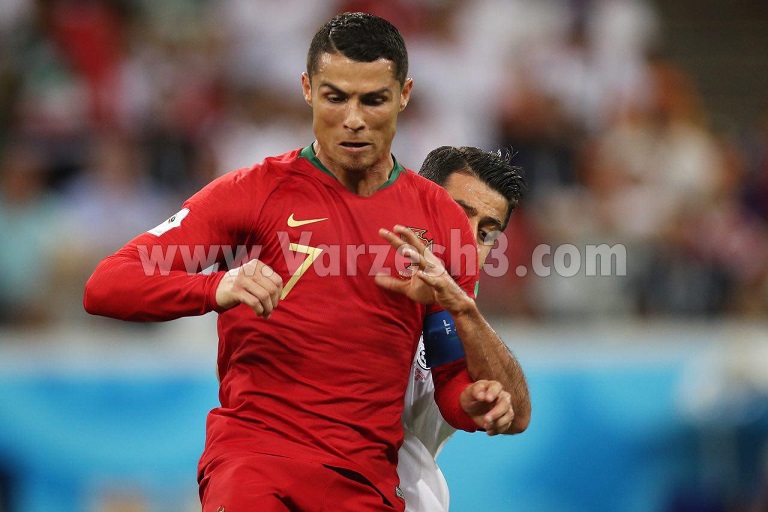 خنده رونالدو در واکنش به خبرنگاران ایرانی