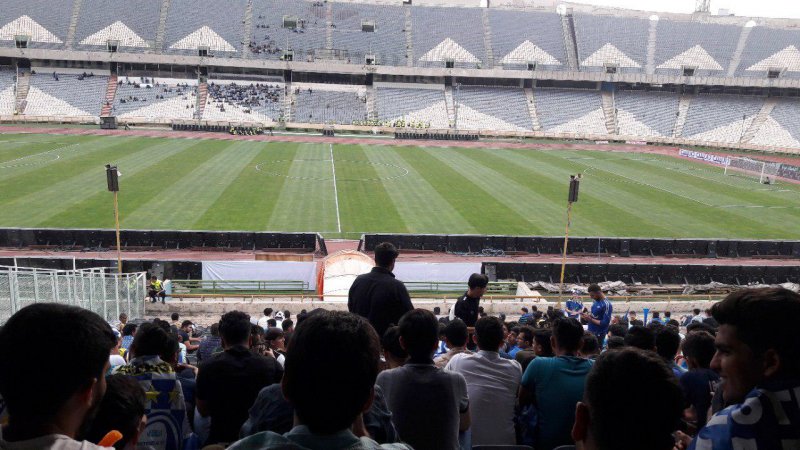 استقبال زودهنگام هواداران استقلال از دیدار با السد