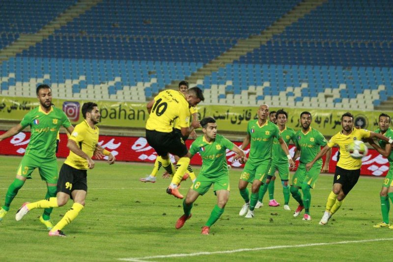 سپاهان 0 - صنعت نفت 0؛ شب خاموش نقشجهان