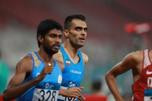 صعود مرادی به فینال 1500 متر