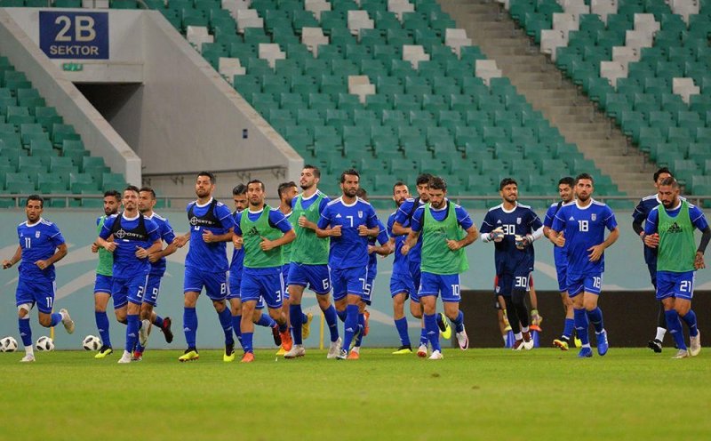 ملی پوشان راهی پژوهشگاه نفت شدند