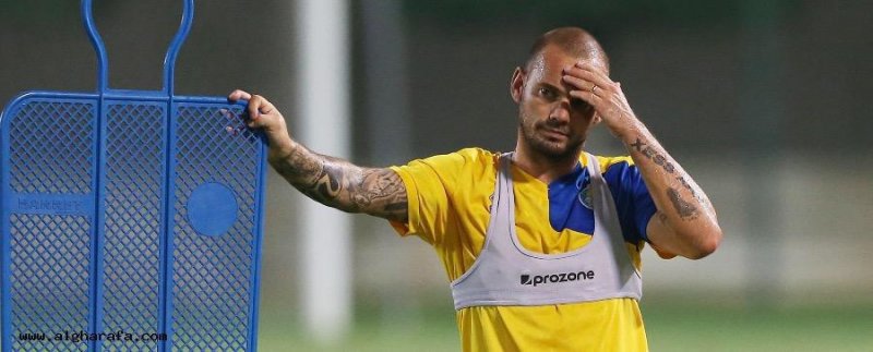 الغرافه: وسلی اسنایدر تصادف کرد