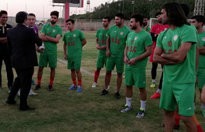 ادامه تمرینات سروش با فولاد در وضعیت نامشخص