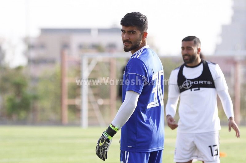 لنزها دوباره روی امیر؛ مهار توپ جام ملت‌ها(عکس)