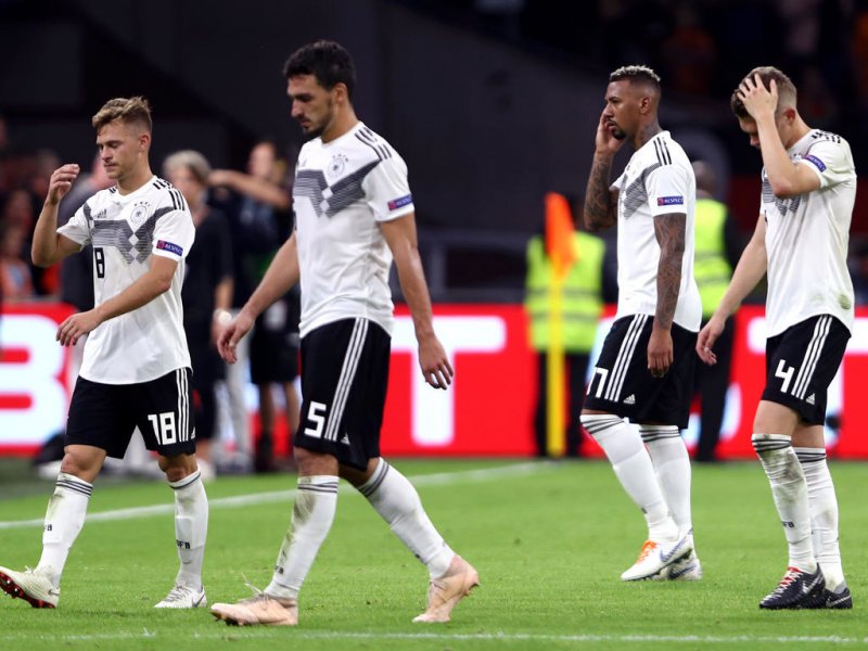 سقوط آلمان به دستهی دوم لیگ ملتهای یوفا