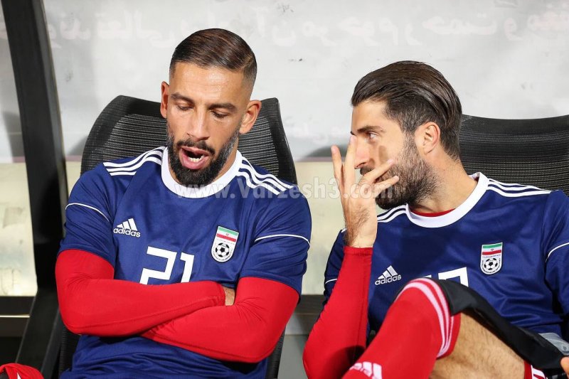 کاپیتان تیم ملی آماده تمرین با توپ