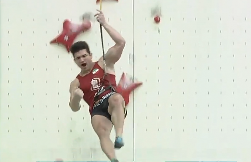 رضا علیپور بر سکوی سوم ایستاد