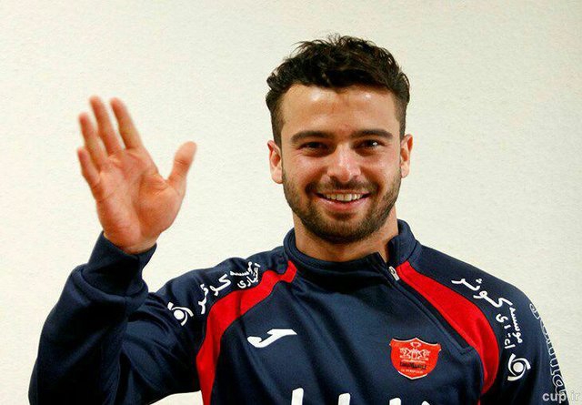 حضور سروش رفیعی در تمرین پرسپولیس