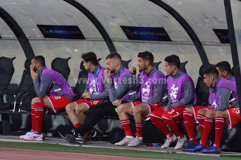 درگیری شدید نیمکت پرسپولیس السد