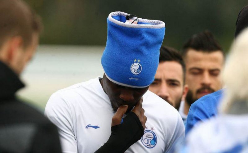 گرو با استقلالی ها تمرین نکرد