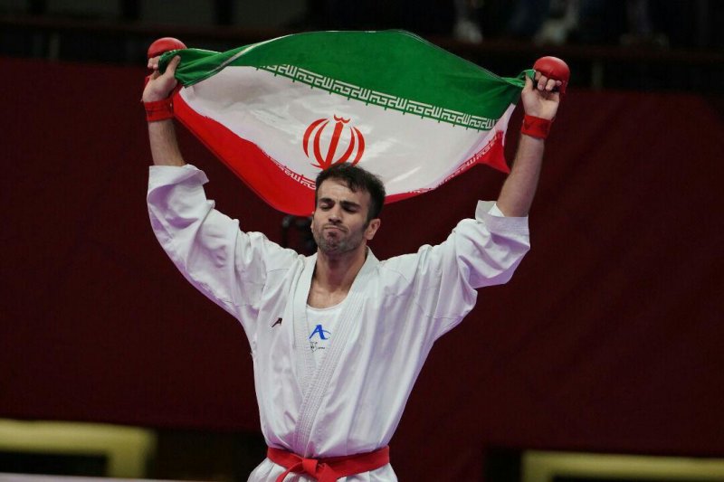 بهمن عسگری کاراته ایران را طلایی کرد