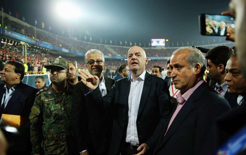 اینفانتینو: دخالت شخصثالث باعث تعلیق فوتبال میشود