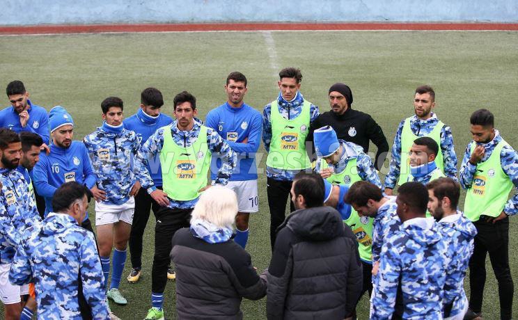 جلسه شفر با مهاجمان استقلال