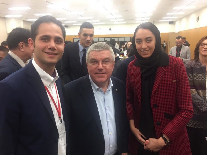 تصمیمگیری المپیکیها در حضور کیمیا و سعید (عکس)