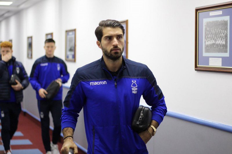 نیمکتنشینی انصاریفرد در باخت ناتینگهام فارست