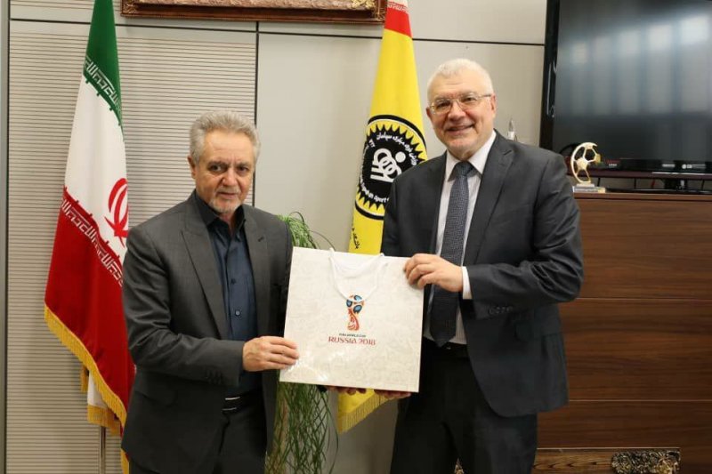 دیدار سرکنسول فدراسیون روسیه با مدیرعامل سپاهان