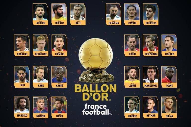 شمارش معکوس برای اعلام برنده توپ طلای 2018
