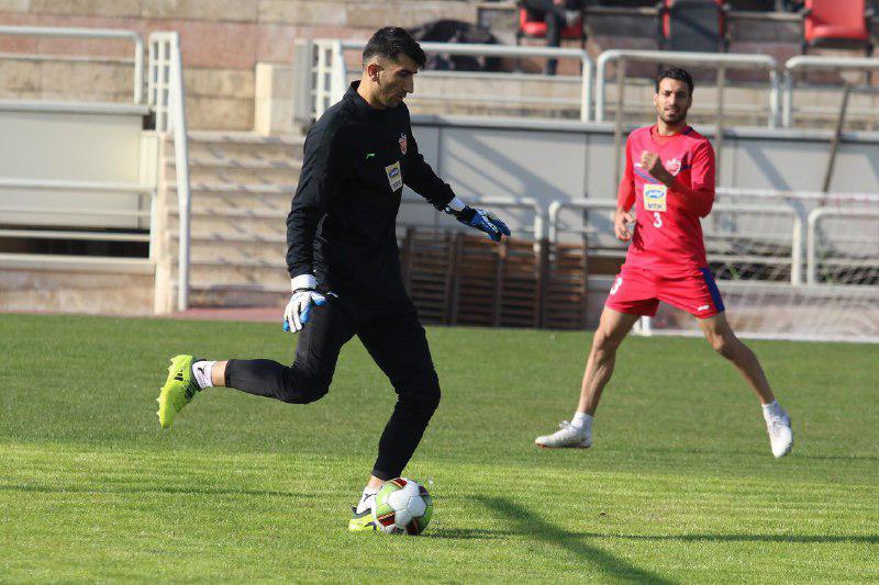 مصدومیت مچ پای علیرضا بیرانوند در تمرین امروز