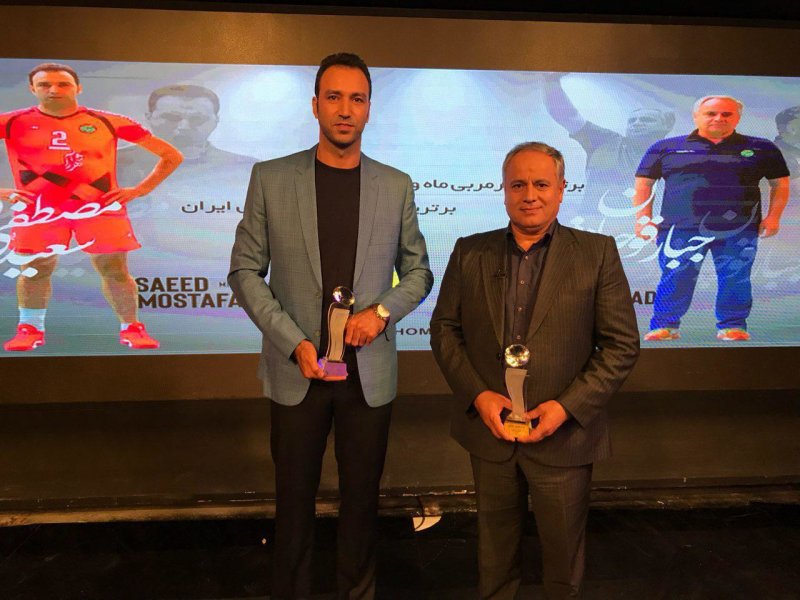 سرمربی و سرعتیزن پیام مشهد؛ برترینهای ماه والیبال