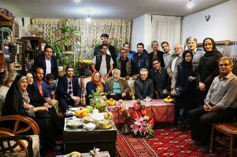 دیدار تابش با پیشکسوت رسانه ورزش اصفهان