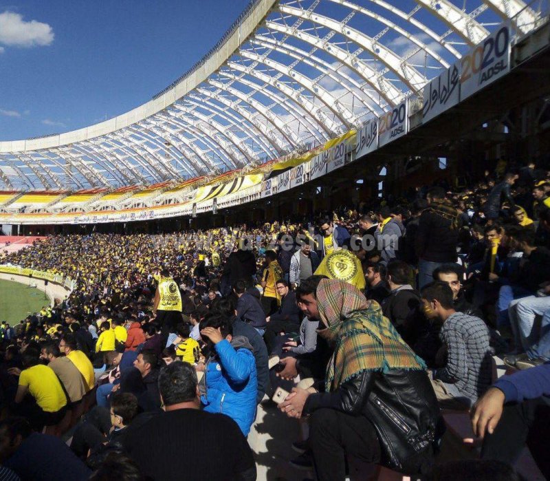 ظرفیت ورزشگاه نقش جهان پر شده است!